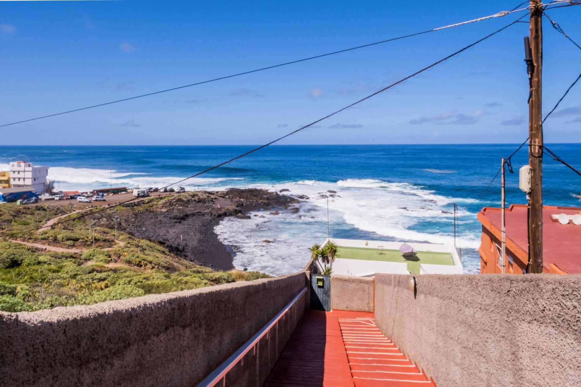 Live Tenerife La Barranquera Con Vistas Al Mar Valle de Guerra Exterior foto