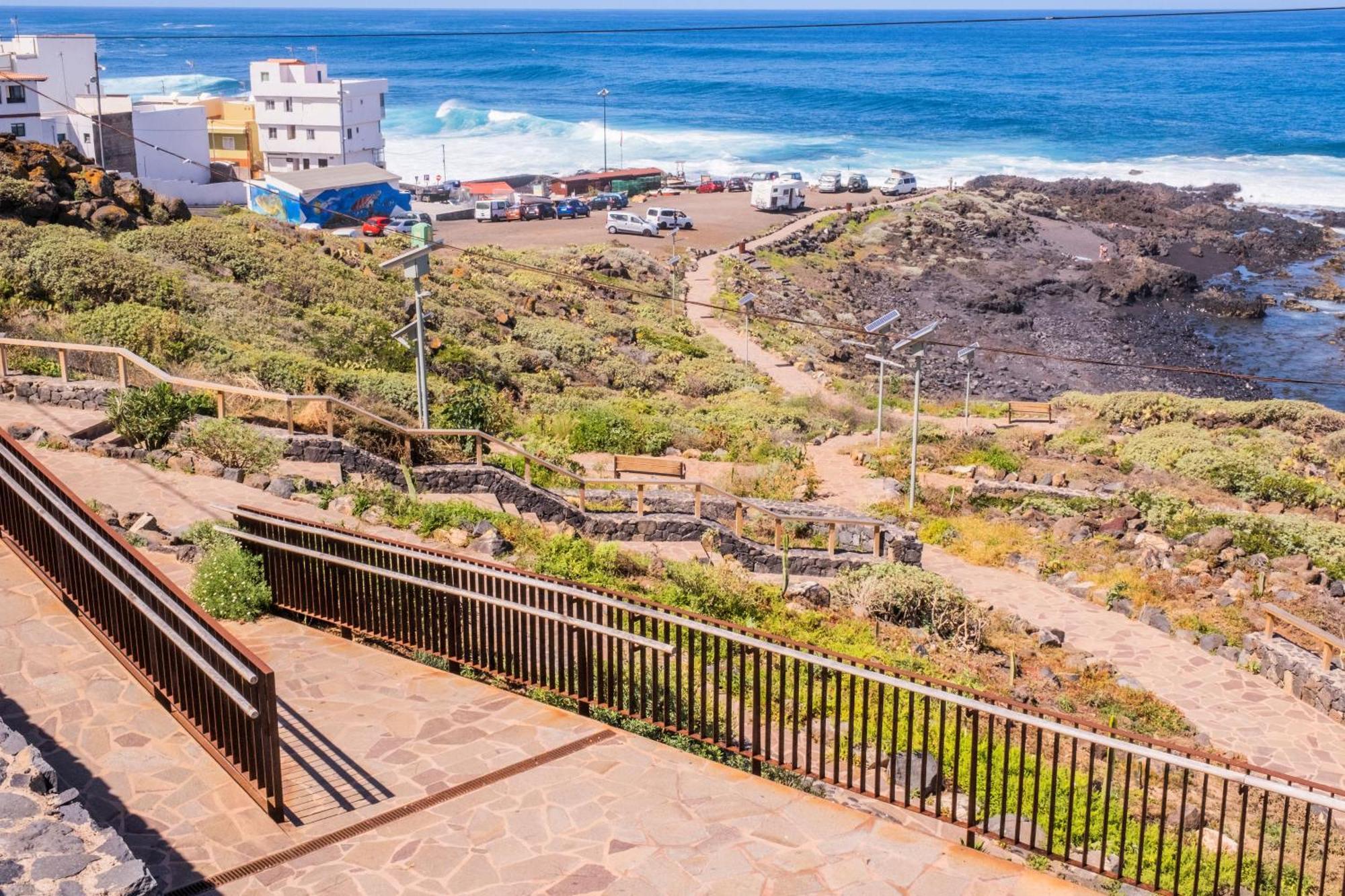 Live Tenerife La Barranquera Con Vistas Al Mar Valle de Guerra Exterior foto